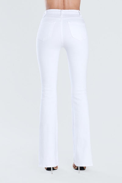 San Jose White Flared Jean