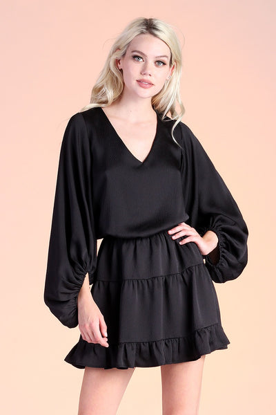 Graceful Elegance Black Dress