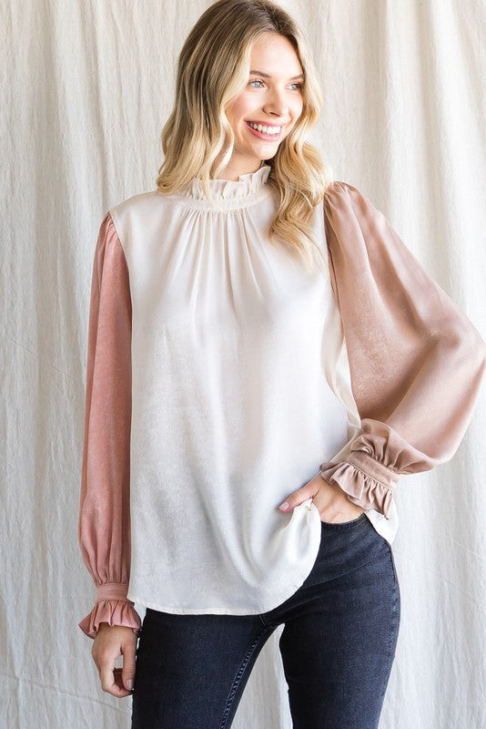 Mary Ruffle Top