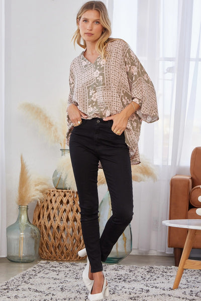 Morocco Print Top