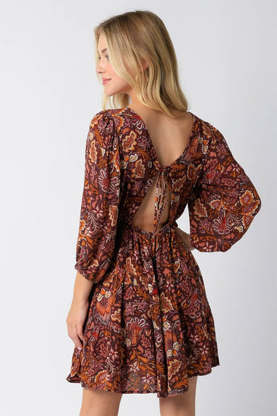 Delightful Floral Tunic Dress