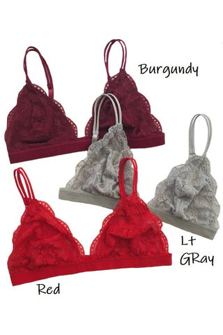 Yours Truly Lace Bralette