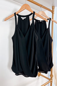 Selena Tank Top in Black