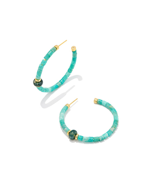 Kendra Scott Insley Gold Hoop Earrings (2 Colors Available)